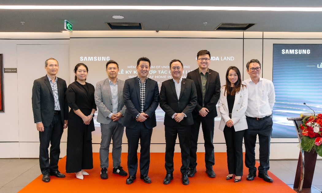 Hợp tác giữa Gamuda Land Việt Nam và Samsung đánh dấu bước khởi đầu quan trọng trong chiến lược phát triển đô thị thông minh tại Việt Nam. Ảnh: Gamuda Land.