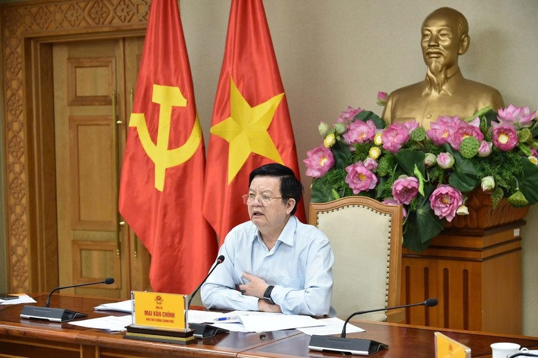 Phó Thủ tướng Mai Văn Chính phát biểu. Ảnh: VGP