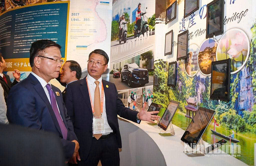 Hội nghị Xúc tiến Du lịch tỉnh Ninh Bình I tổ chức tại Tokyo năm 2024.