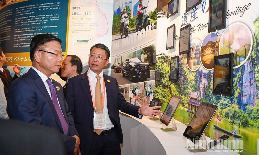 Hội nghị Xúc tiến Du lịch tỉnh Ninh Bình I tổ chức tại Tokyo năm 2024.