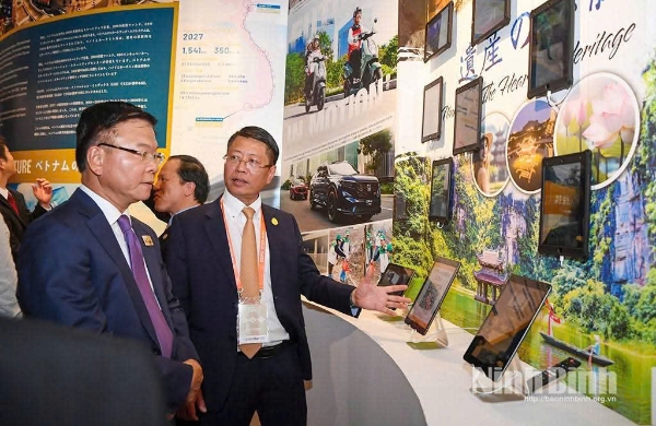 Hội nghị Xúc tiến Du lịch tỉnh Ninh Bình I tổ chức tại Tokyo năm 2024.