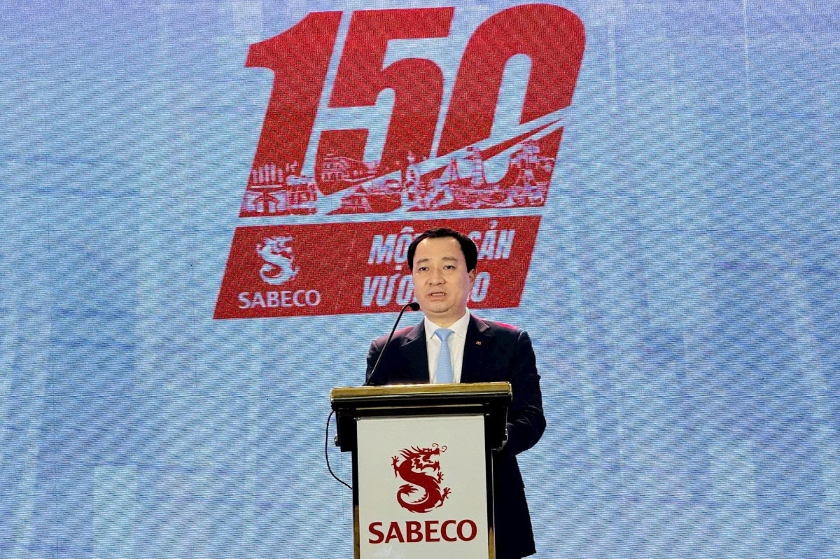 Ông Vũ Văn Tiến, Ủy viên Đoàn Chủ tịch, Trưởng Ban Tuyên giáo Ủy ban Trung ương Mặt trận Tổ quốc Việt Nam, phát biểu tại sự kiện.