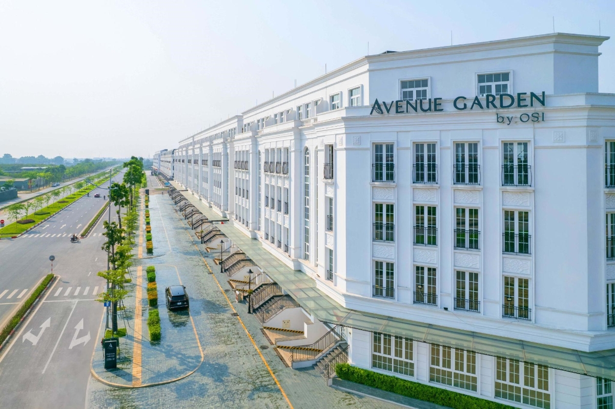 Avenue Garden được phát triển bởi OSI Holdings, định hình chuẩn sống mới giữa trục Tây Thăng Long.