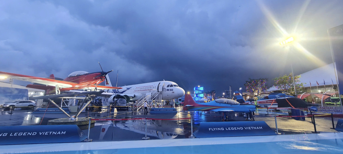 Một phần không gian triển lãm của ngành xây dựng