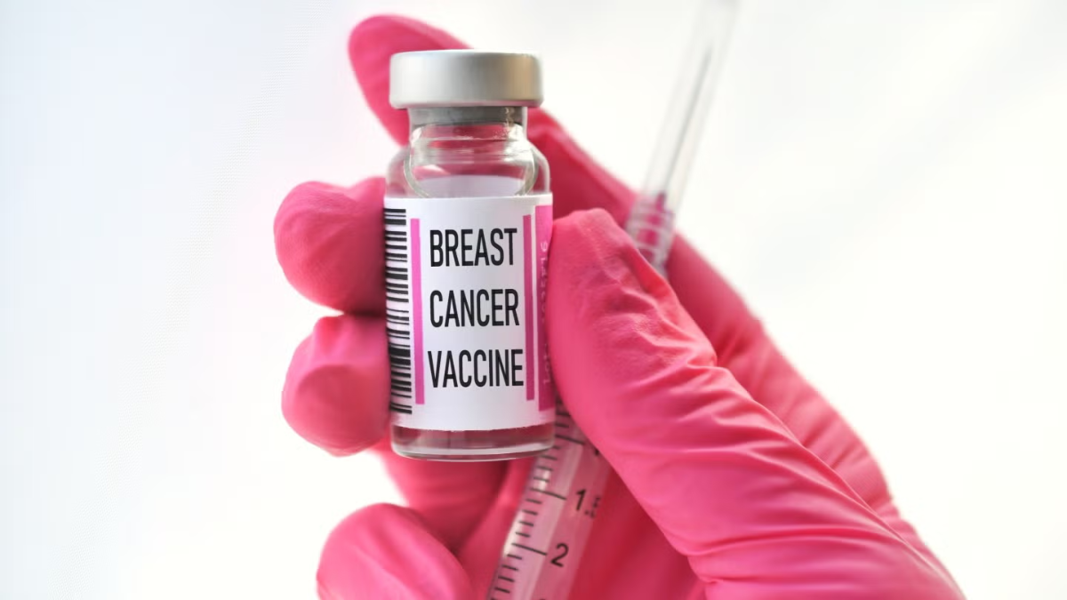 Vaccine ngừa ung thư vú do công ty Anixa Biosciences phối hợp với Cleveland Clinic phát triển.