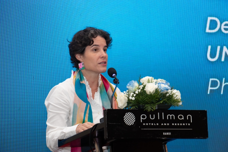 Bà Francesca Nardini, Phó Trưởng Đại diện UNDP Việt Nam: