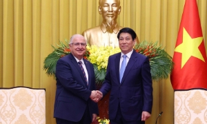 Chủ tịch nước Lương Cường tiếp Bộ trưởng Quốc phòng Thổ Nhĩ Kỳ Yasar Guler
