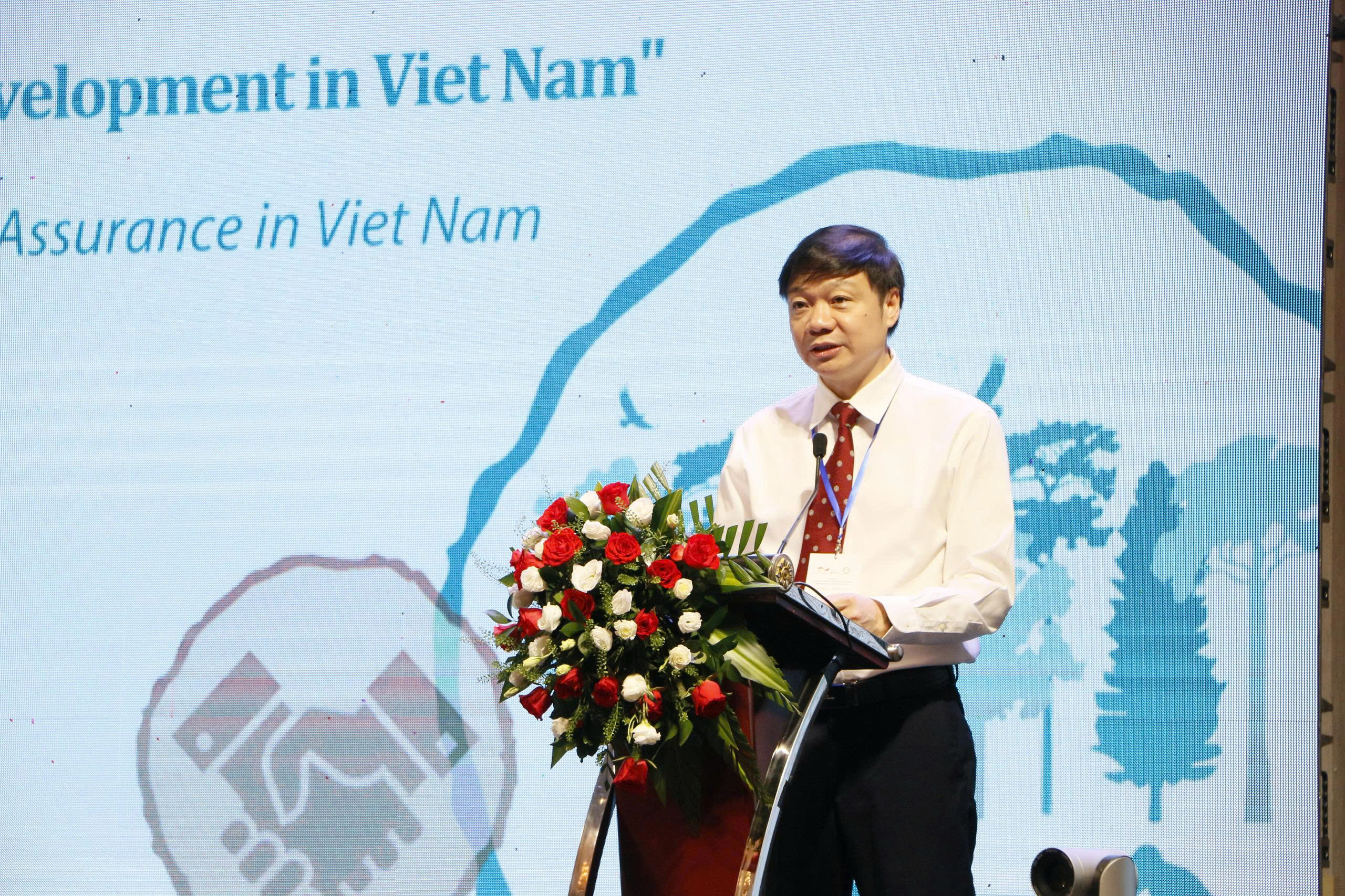 Ông Trần Quang Bảo: "Xuất khẩu gỗ và lâm sản của Việt Nam đã có bước tiến mạnh mẽ". Ảnh GIZ.