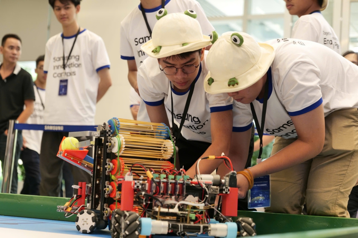 Các đội thi tham gia cuộc thi Innovation Tech Challenge.