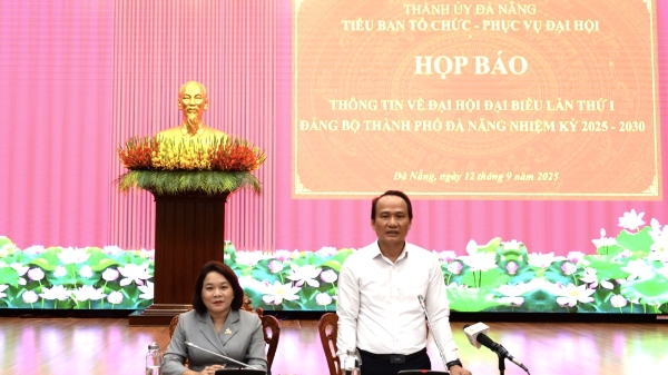 450 đại biểu chính thức dự Đại hội Đảng bộ TP. Đà Nẵng lần thứ I, nhiệm kỳ 2025-2030