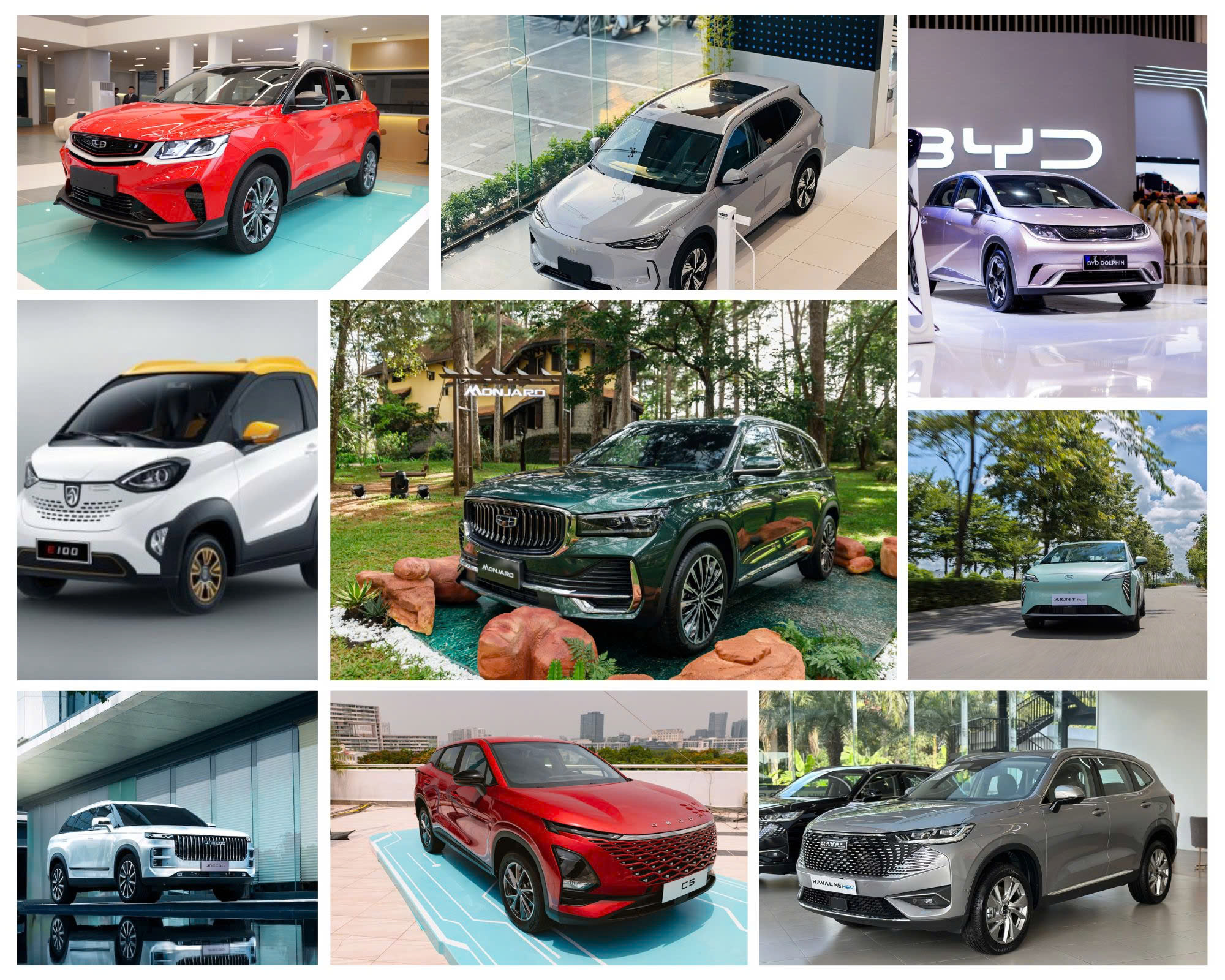 xe Trung Quốc vào Việt Nam