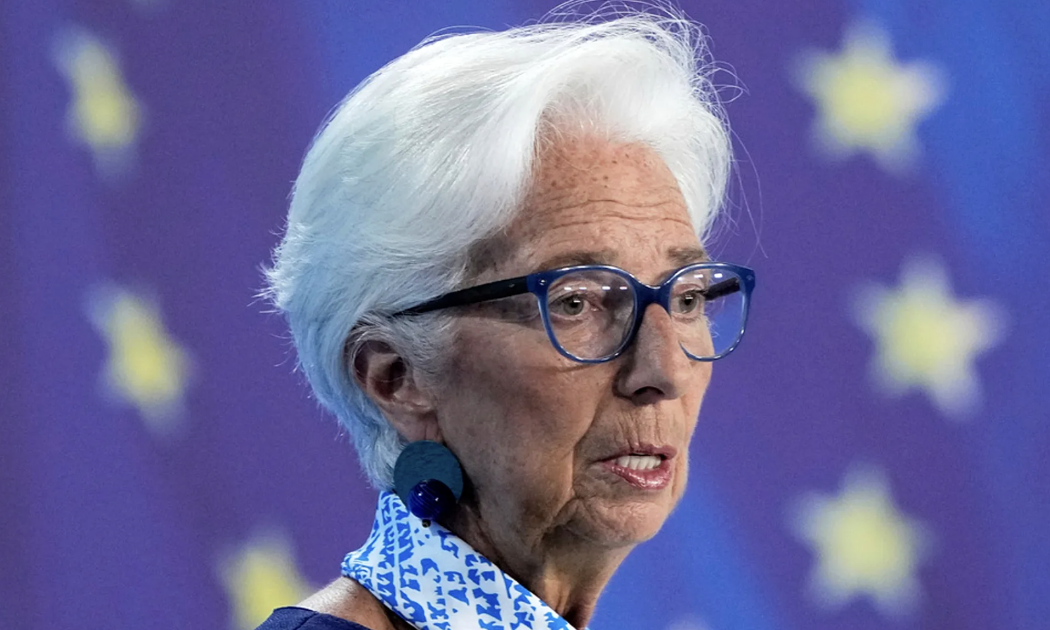Chủ tịch ECB Christine Lagarde - Ảnh: AP.