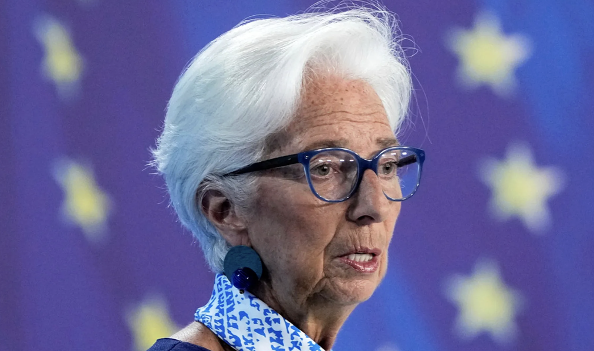 Chủ tịch ECB Christine Lagarde - Ảnh: AP.