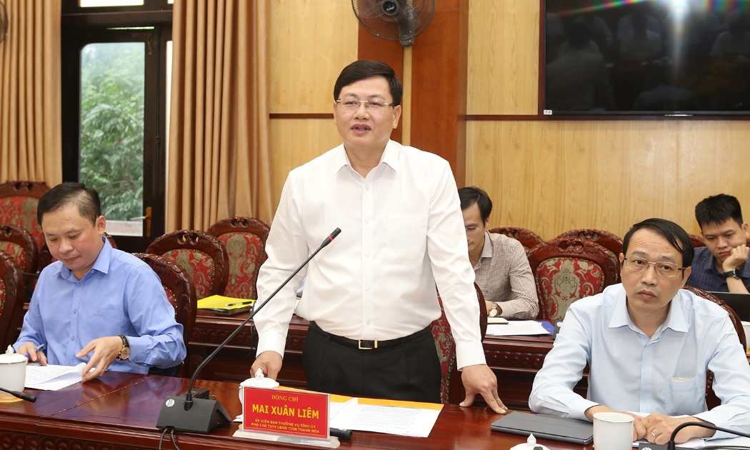 Tỉnh uỷ Thanh Hoá phân công ông Mai Xuân Liêm, Phó Chủ tịch UBND tỉnh Thanh Hoá, phụ trách và điều hành hoạt động của UBND tỉnh.