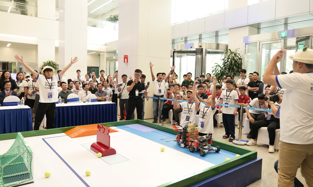 Các đội thi tham gia cuộc thi Innovation Tech Challenge.