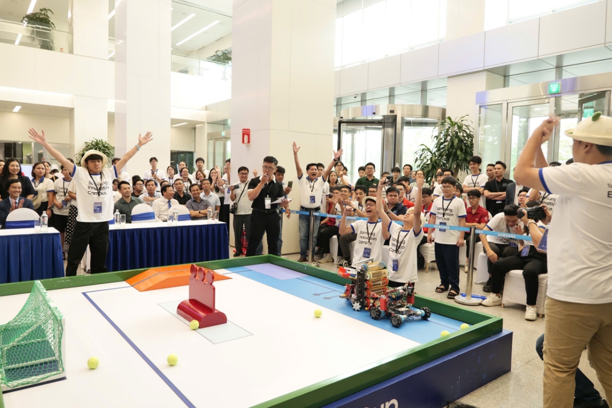 Các đội thi tham gia cuộc thi Innovation Tech Challenge.