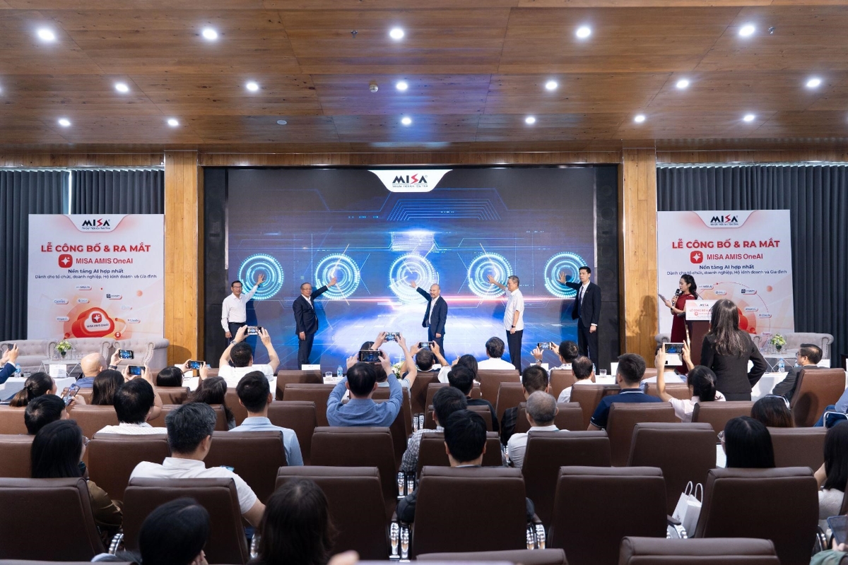 Toàn cảnh Lễ công bố & ra mắt MISA AMIS OneAI.