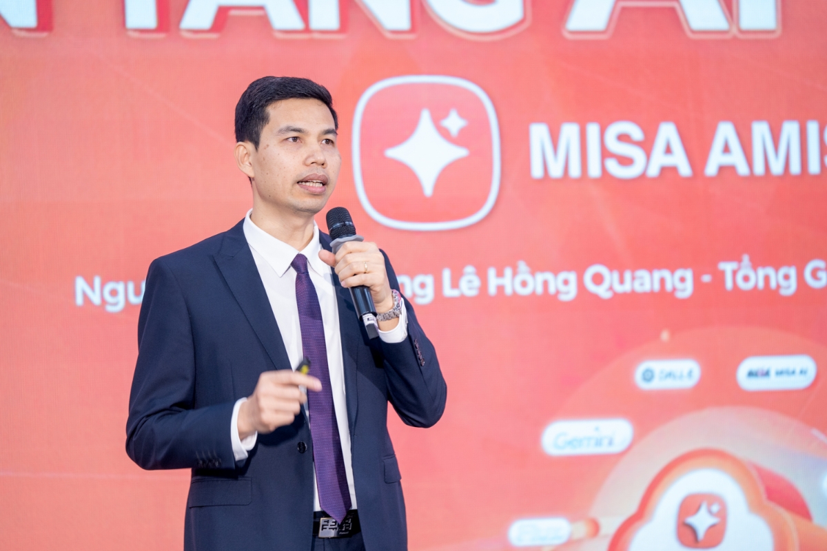 Ông Lê Hồng Quang, Tổng Giám đốc MISA.&nbsp;