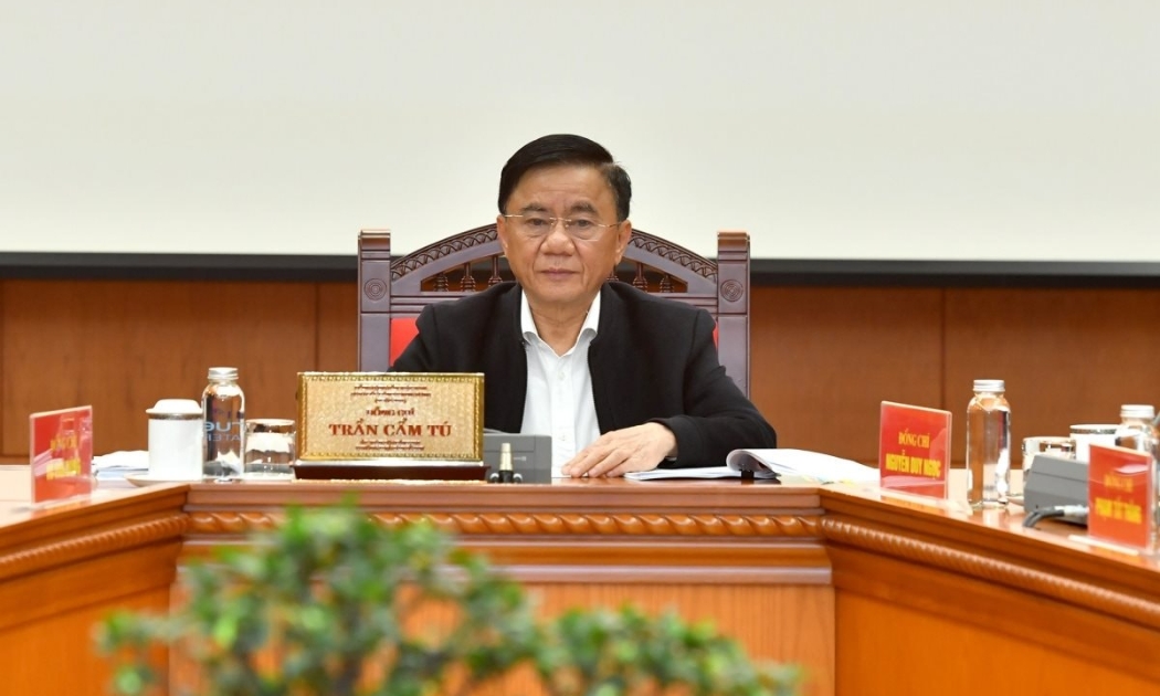 Thường trực Ban Bí thư Trần Cẩm Tú.