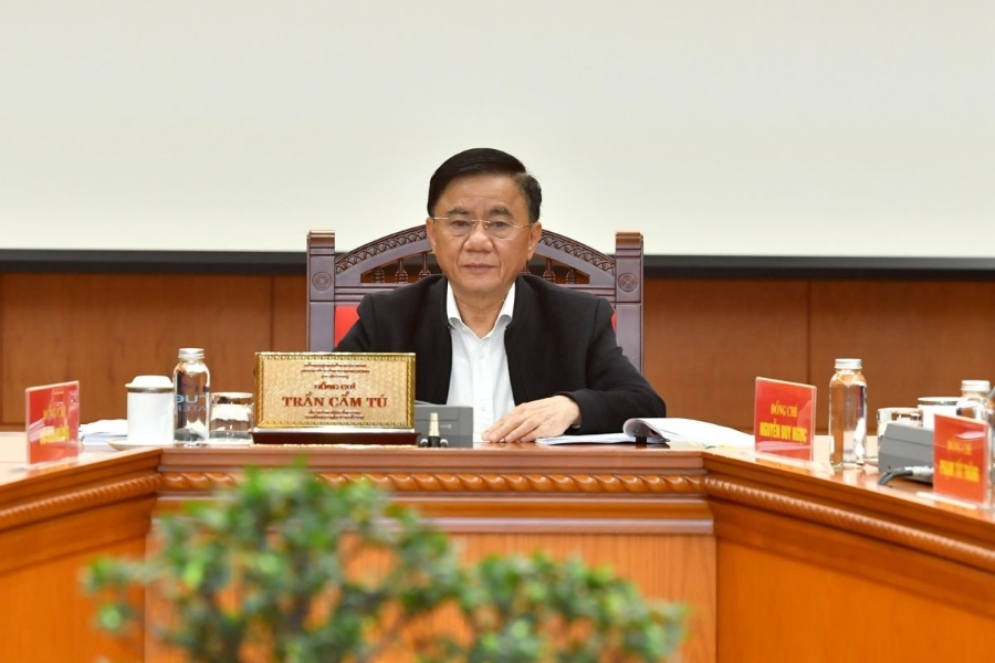 Thường trực Ban Bí thư Trần Cẩm Tú.