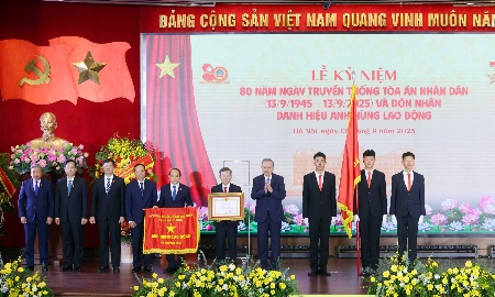 Tổng Bí thư Tô Lâm: Ngành tòa án phải không ngừng phấn đấu để mọi phán quyết đều “thấu tình, đạt lý”