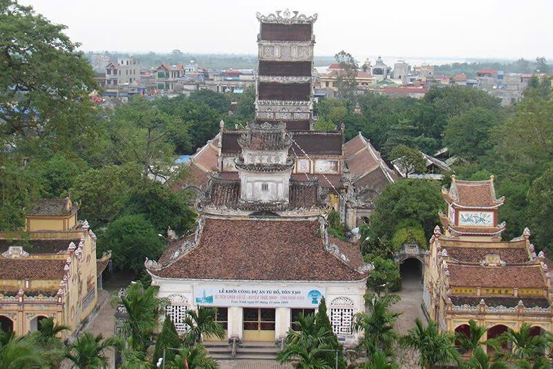 Di tích lịch sử và kiến trúc nghệ thuật Chùa Cổ Lễ.