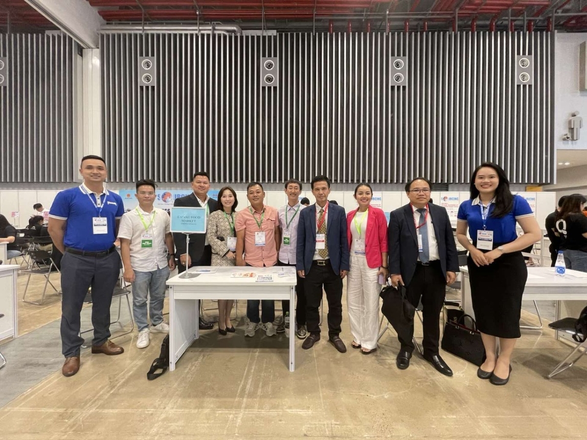 Ông Nguyễn Mạnh Quyền và đoàn doanh nghiệp Houston.