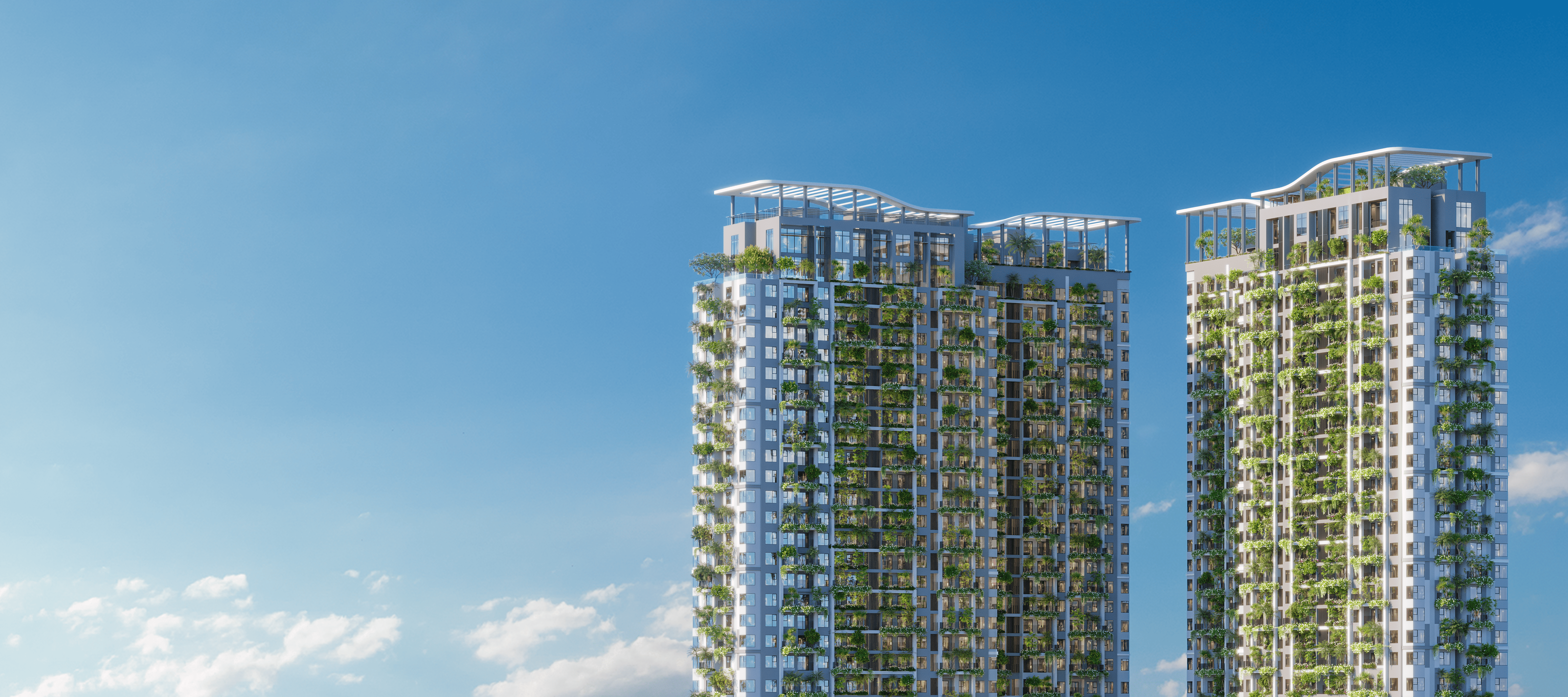Sky villa thuộc bộ sưu tập Sky Premium nằm trên 2 tầng cao nhất của tòa tháp.