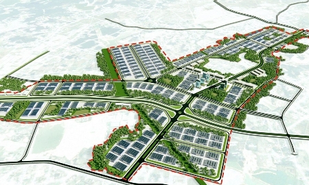 Khu lâm nghiệp công nghệ cao có diện tích 618 ha.
