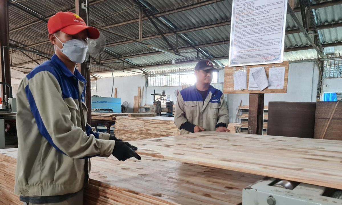 Ngành chế biến gỗ không chỉ đáp ứng nhu cầu trong tỉnh Nghệ An mà còn đóng góp lớn vào xuất khẩu.