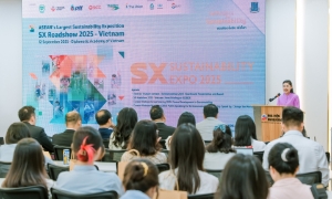 Đại sứ Vương quốc Thái Lan tại Việt Nam, bà Urawadee Sriphiromya phát biểu tại sự kiện