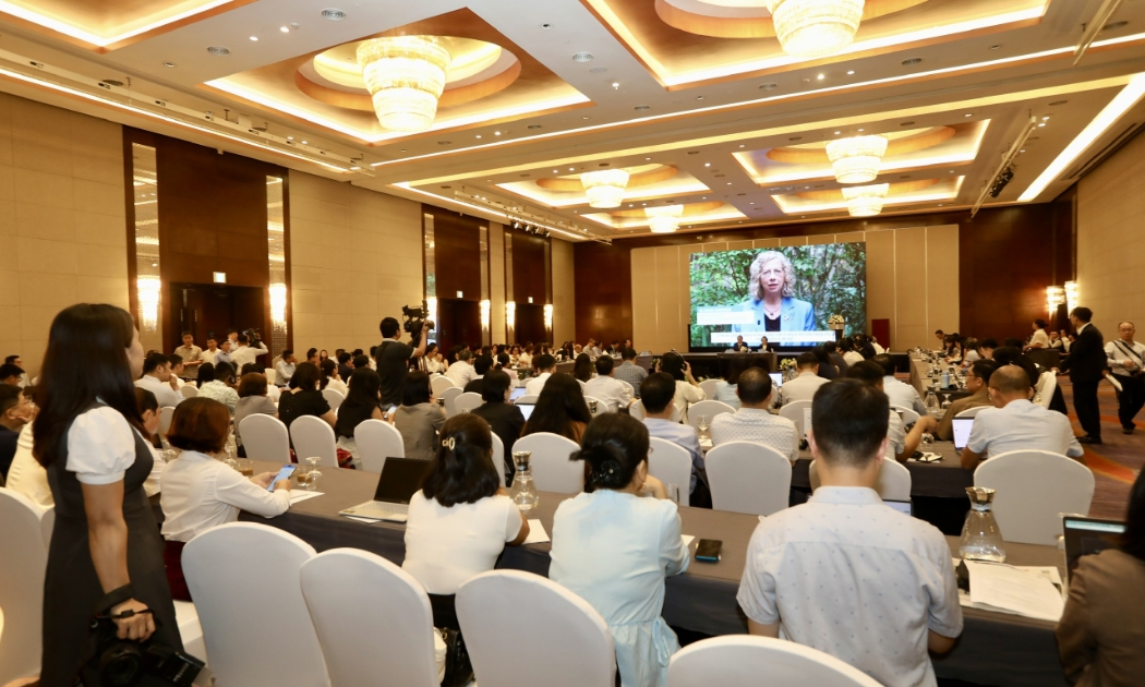 Quang cảnh hội thảo diễn ra tại Hà Nội ngày 15/9/2025. Ảnh Việt Dũng.