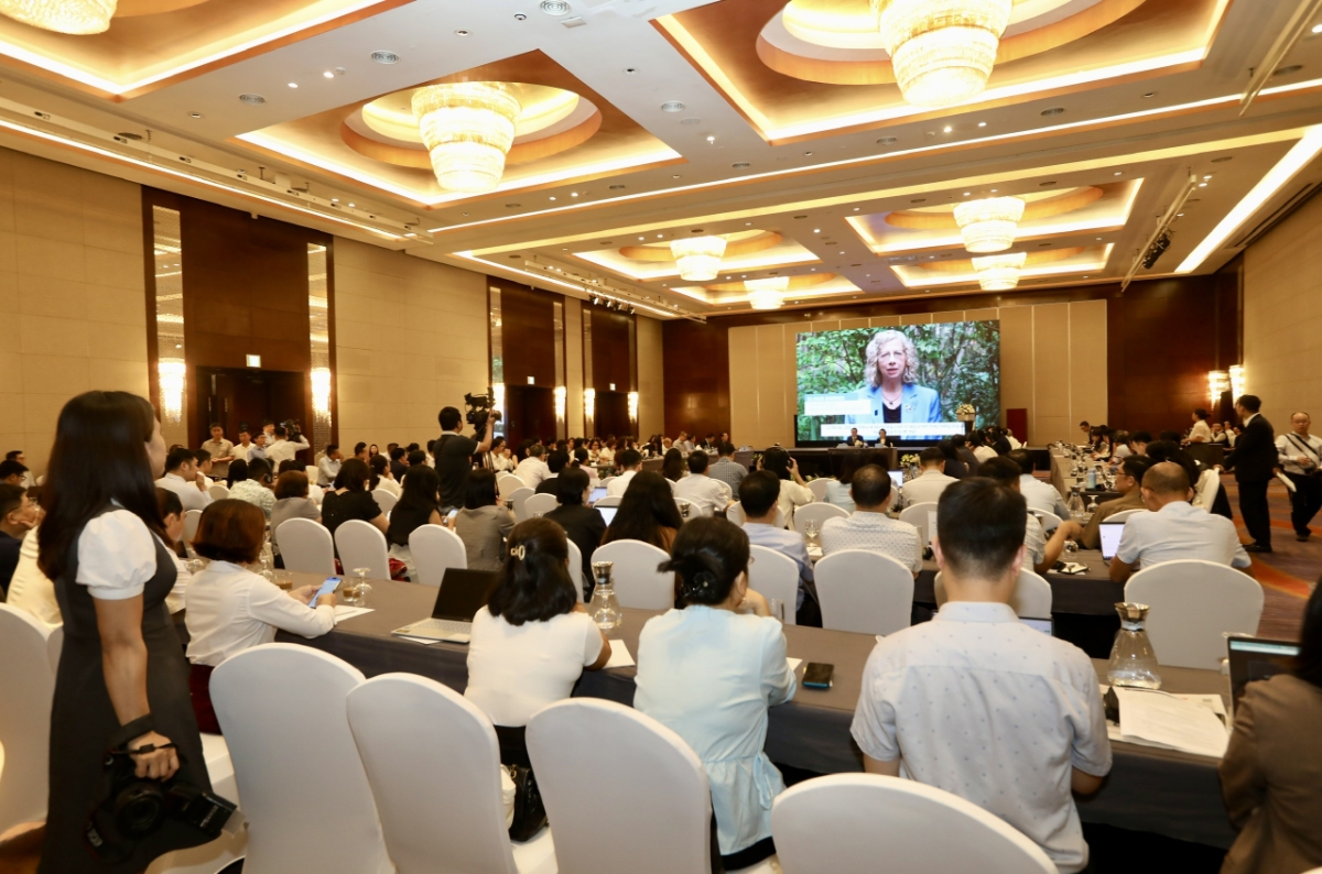 Quang cảnh hội thảo diễn ra tại Hà Nội ngày 15/9/2025. Ảnh Việt Dũng.