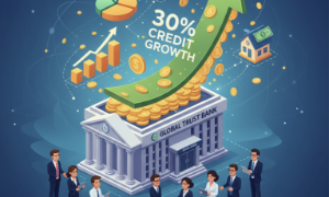 Dự báo ba ngân hàng lớn tăng trưởng tín dụng lên tới 30% trong năm nay 