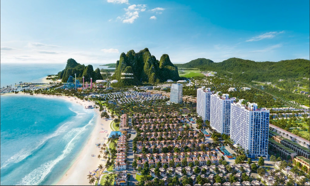 Một phối cảnh tại đặc khu Vân Đồn (Quảng Ninh).