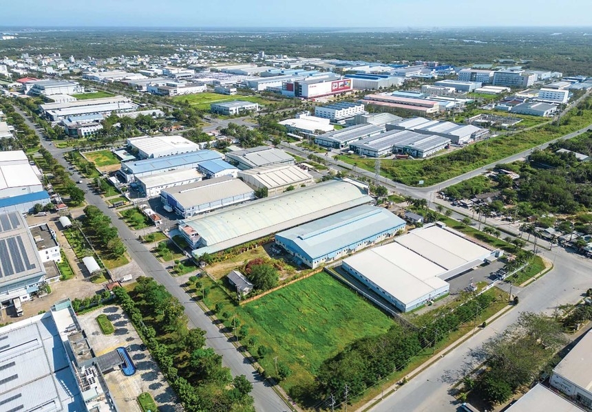 Cụm công nghiệp Phương Sơn- Đại Lâm có quy mô khoảng 45,7 ha, nằm trên địa bàn xã Lục Nam và Tân Dĩnh. Ảnh minh họa.