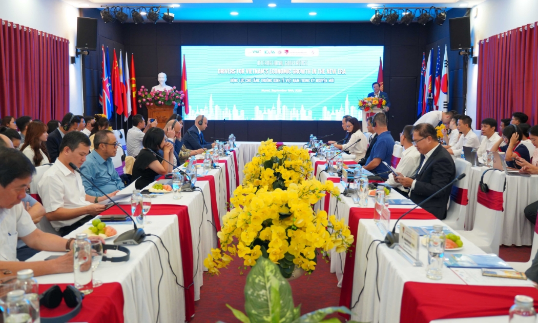 Hội thảo Kinh tế 2025 với chủ đề “Động lực cho tăng trưởng kinh tế của Việt Nam trong kỷ nguyên mới” diễn ra vào ngày 16/9.
