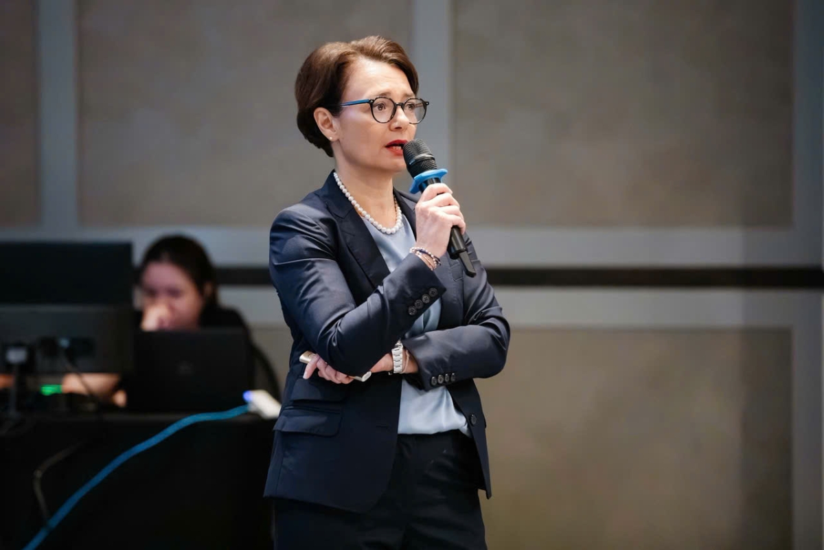 Bà Ghislaine Dondellinger, Tổng Giám đốc Merck Healthcare Việt Nam.