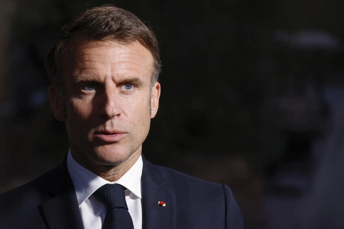 Tổng thống Pháp Emmanuel Macron - Ảnh: Bloomberg.
