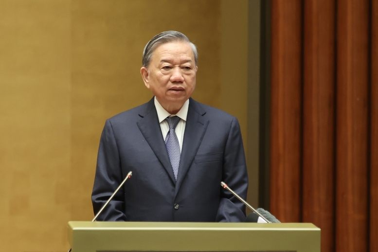 Tổng Bí thư Tô Lâm phát biểu chỉ đạo tại Hội nghị - Ảnh VGP.