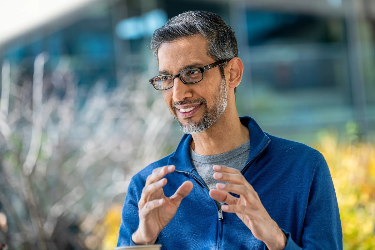 CEO Sundar Pichai của Alphabet - Ảnh: Bloomberg.