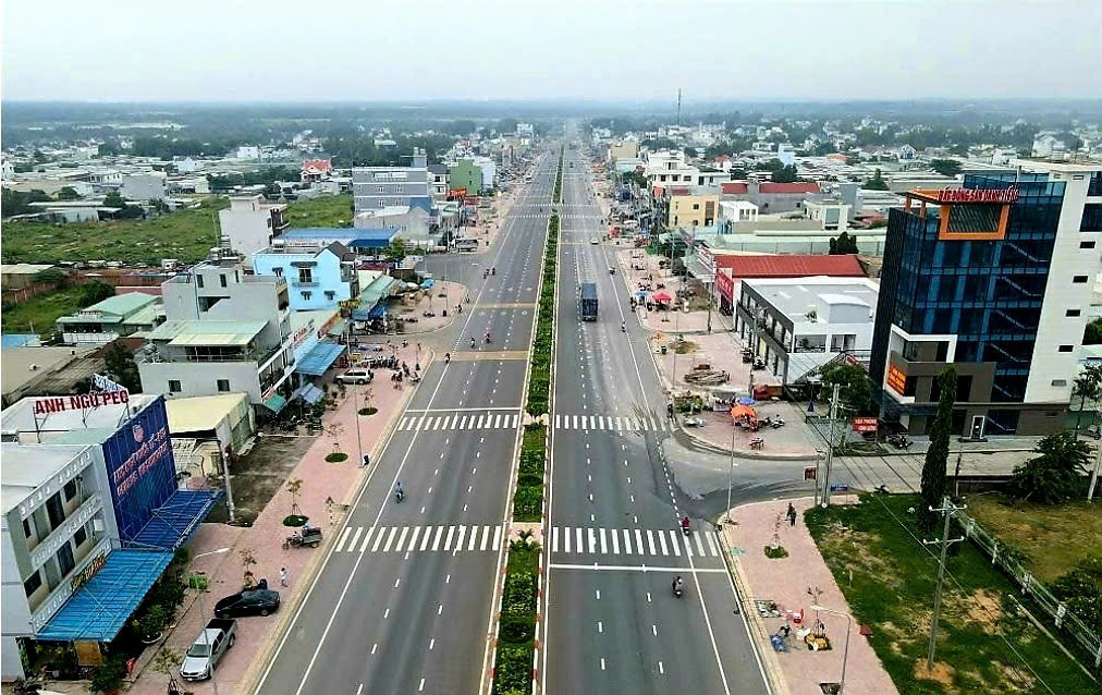 Tỉnh Đồng Nai đề nghị VEC đầu tư hoàn chỉnh nút giao đường 319 với cao tốc TP.HCM - Long Thành. Ảnh: Phạm Tùng