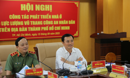 Trong 2025, TP. Hồ Chí Minh triển khai ít nhất 8000 căn nhà ở cho lực lượng công an