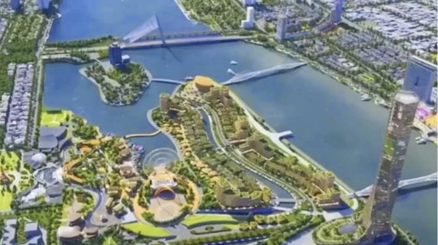 Phối cảnh Khu Công viên vui chơi, giải trí, thương mại dịch vụ cao cấp (Da Nang Downtown)