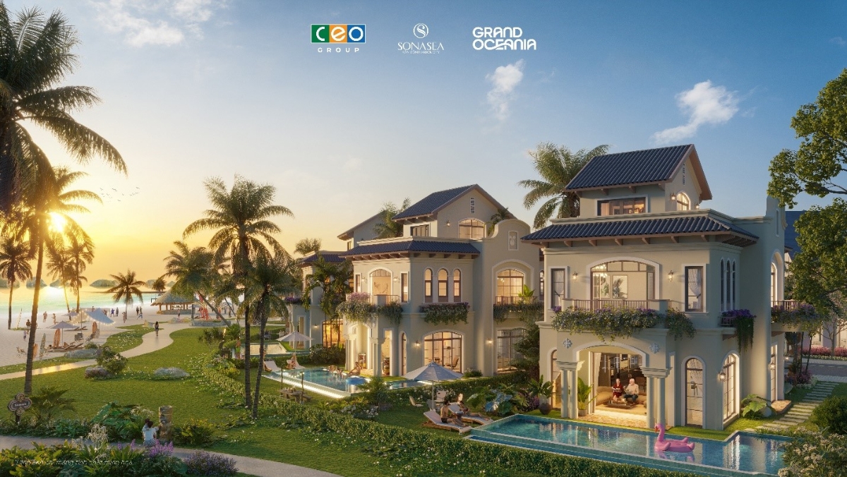 Biệt thự biển Vân Đồn: vừa nghỉ dưỡng, vừa sinh lời từ dòng khách du lịch.