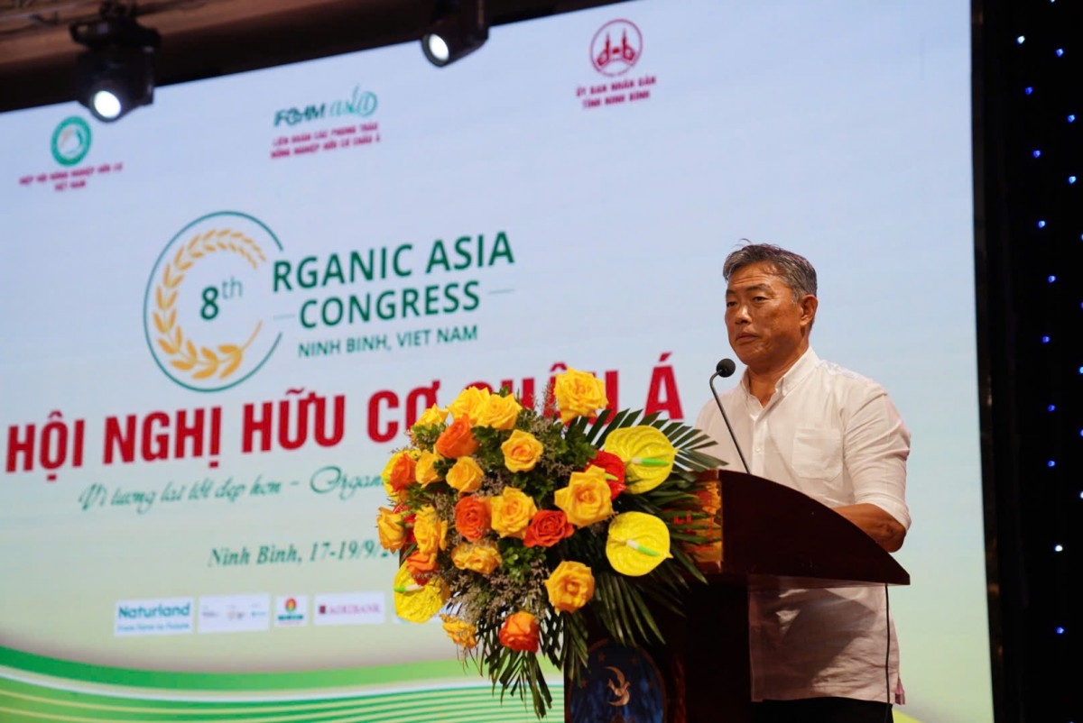 Ông Yoshikuni Watanabe, Thị trưởng Thành phố Kisarazu, Nhật Bản. Ảnh: Đức Cường