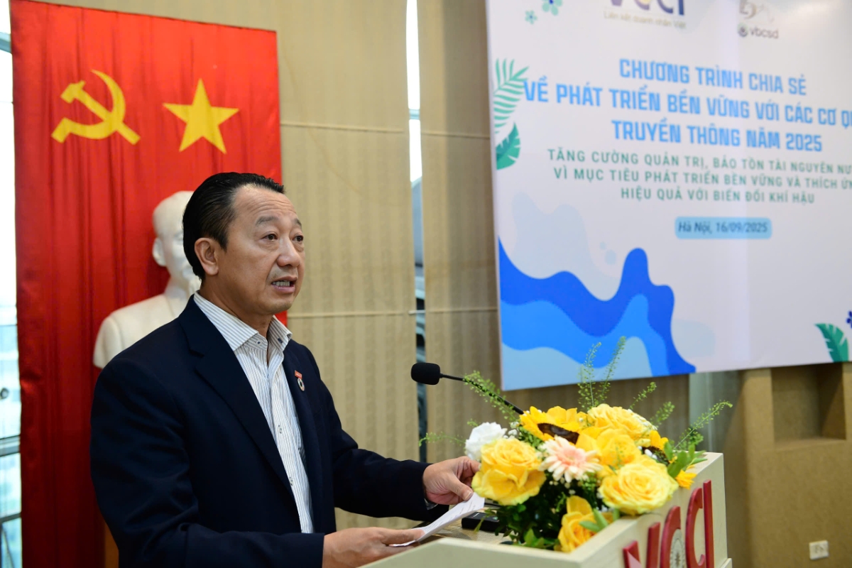 Ông Nguyễn Quang Vinh, Phó Chủ tịch VCCI, Chủ tịch VBCSD.