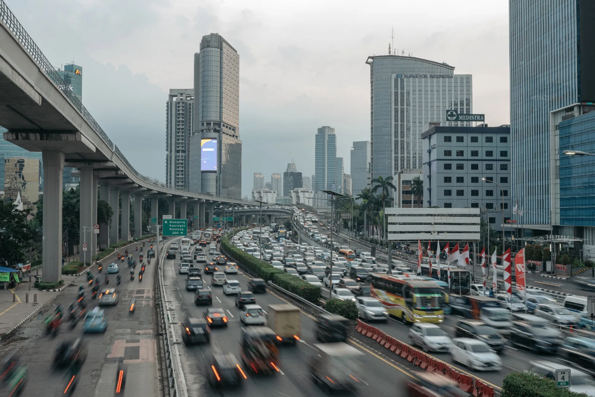 Thủ đô Jakarta của Indonesia - Ảnh: Bloomberg.