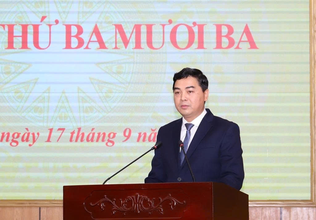Tân Chủ tịch UBND tỉnh Thanh Hoá Nguyễn Hoài Anh