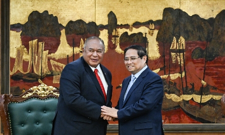 Thủ tướng Phạm Minh Chính tiếp Bộ trưởng Ngoại giao và Hợp tác Timor - Leste